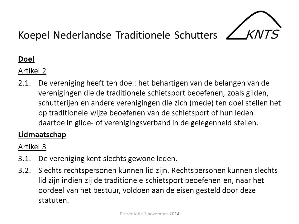 Koepel Nederlandse Traditionele Schutters