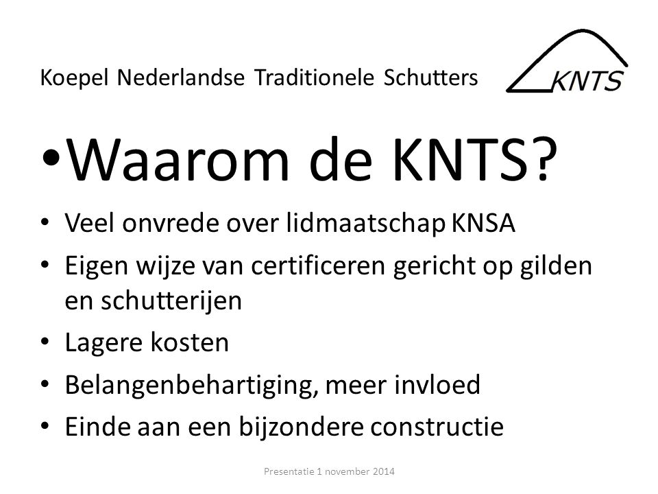 Koepel Nederlandse Traditionele Schutters