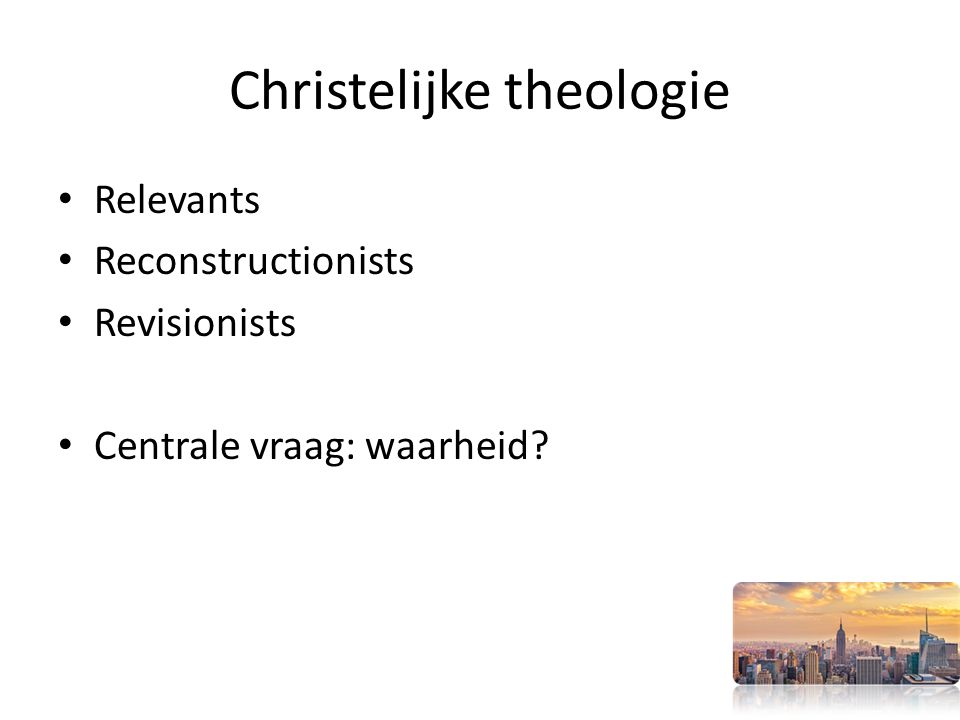 Christelijke theologie