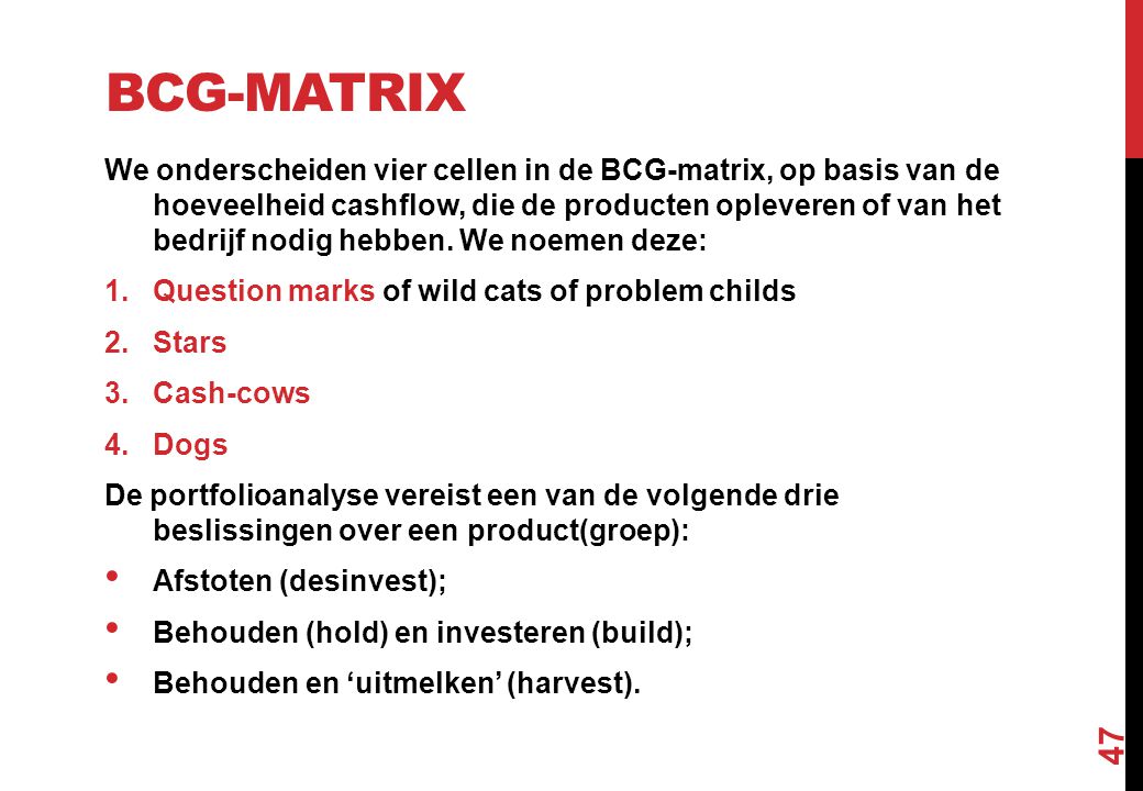 BCG-matrix