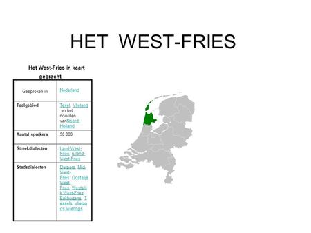 Het West-Fries in kaart gebracht