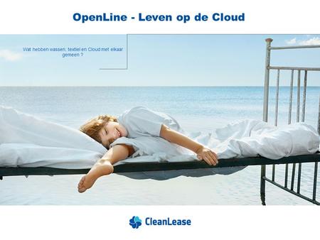 OpenLine - Leven op de Cloud