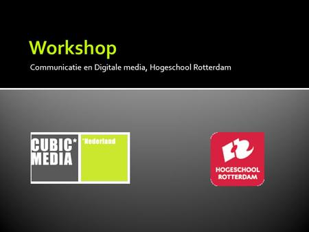 Communicatie en Digitale media, Hogeschool Rotterdam.