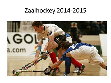 Zaalhockey 2014-2015.