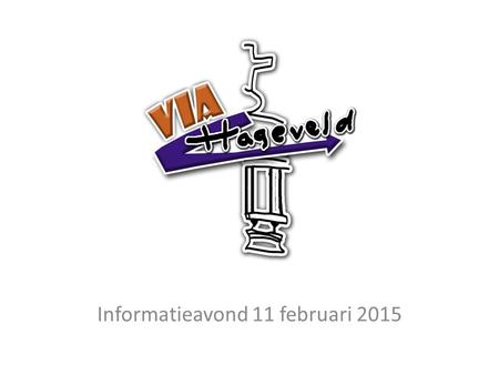 Informatieavond 11 februari 2015