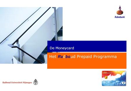 Het Radboud Prepaid Programma