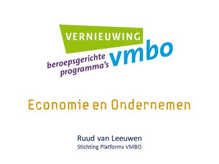 Stichting Platforms VMBO