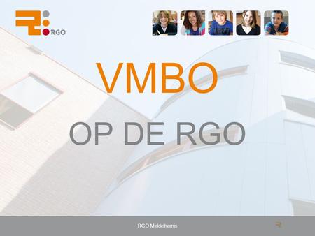 VMBO OP DE RGO RGO Middelharnis.