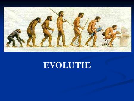 EVOLUTIE.