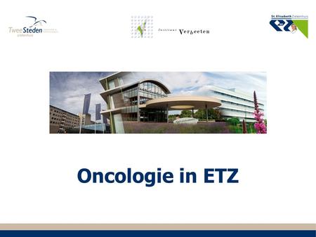 Oncologie in ETZ.