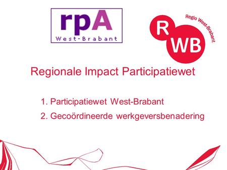 Regionale Impact Participatiewet