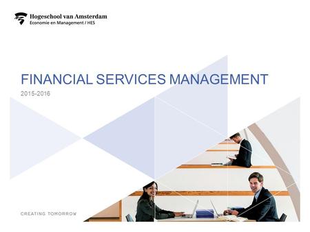 Financial services management