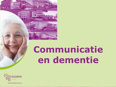 Communicatie en dementie