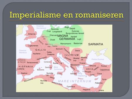 Imperialisme en romaniseren