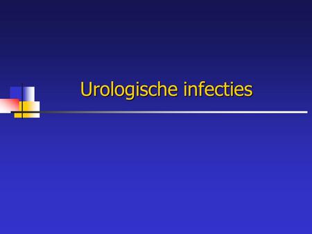 Urologische infecties