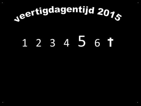 1 2 3 4 5 6..... Voorganger: ds. J. Hagg te Zwolle - Zuid We lezen: Mattheüs 22: 1 – 14 De preek gaat over: Zondag 30 v/a 81 en 82 ‘Het Avondmaal – als.