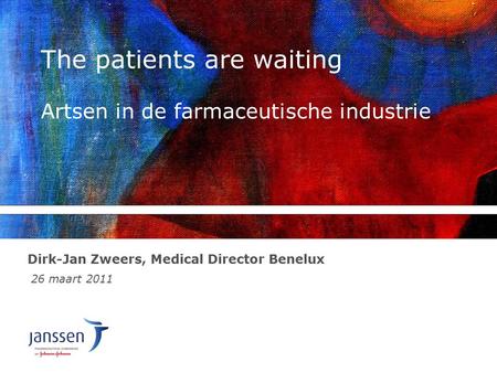 The patients are waiting Artsen in de farmaceutische industrie