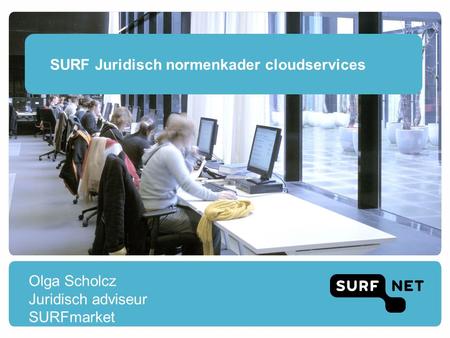 SURF Juridisch normenkader cloudservices