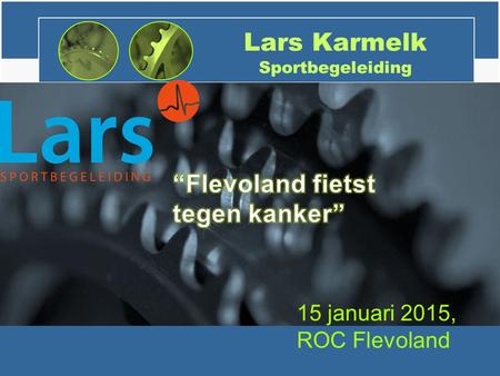 Lars Karmelk Sportbegeleiding 15 januari 2015, ROC Flevoland.