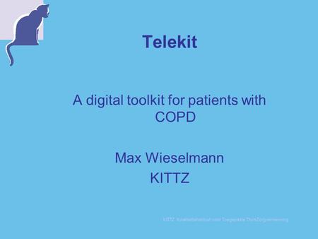 A digital toolkit for patients with COPD