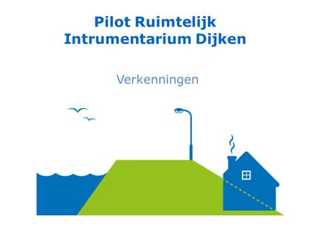 Verkenningen Pilot Ruimtelijk Intrumentarium Dijken.