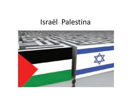 Israël Palestina.