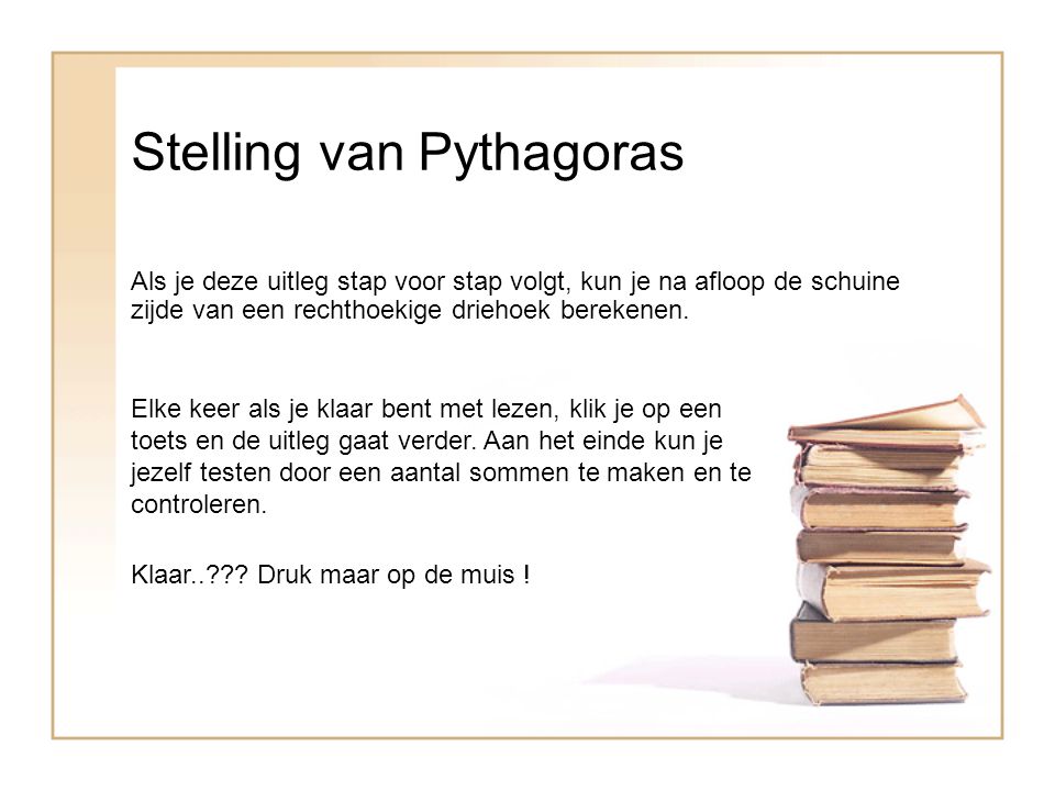 Stelling Van Pythagoras Ppt Download