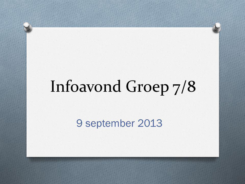 Infoavond Groep 7 8 9 September Ppt Download