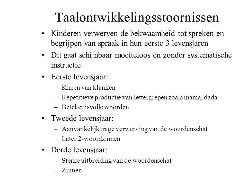 Taalontwikkelingsstoornissen Ppt Video Online Download