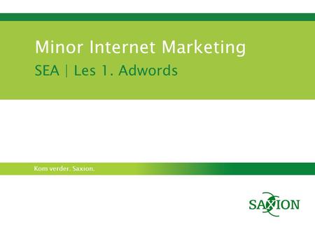 Minor Internet Marketing