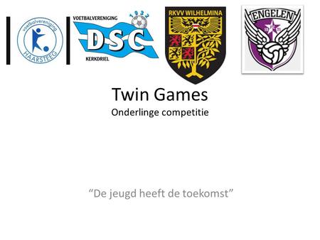 Twin Games Onderlinge competitie