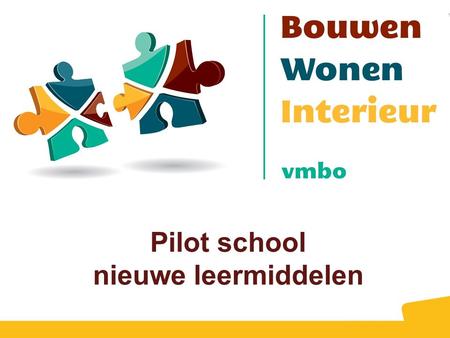 Pilot school nieuwe leermiddelen