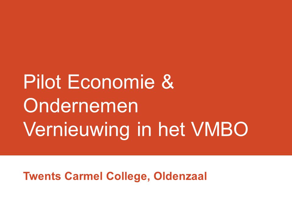 Economie En Ondernemen Vmbo Examen