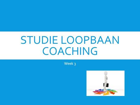 Studie Loopbaan Coaching
