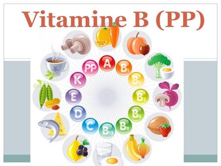 Vitamine B (PP).