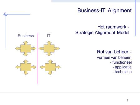 Business-IT Alignment