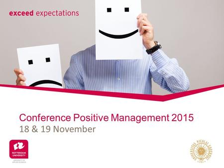 Conference Positive Management 2015 18 & 19 November.