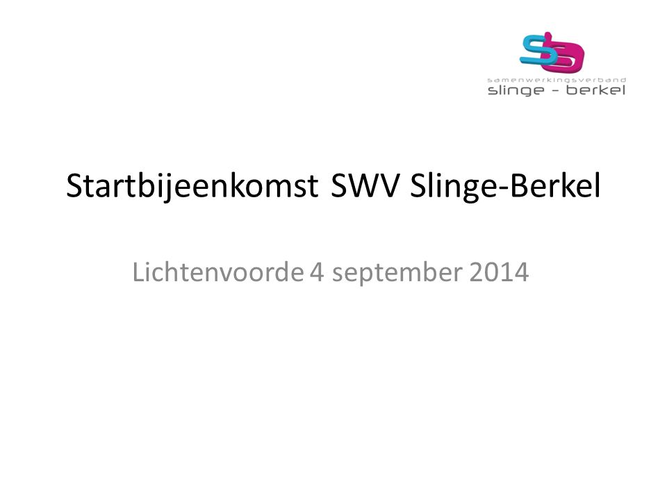 Warmte test Ringlet Startbijeenkomst SWV Slinge-Berkel - ppt download