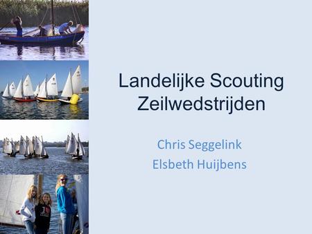 Landelijke Scouting Zeilwedstrijden