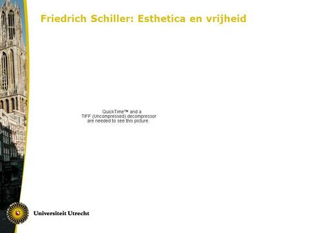 Friedrich Schiller: Esthetica en vrijheid