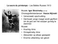 Le sacre du printemps – Les Ballets Russes 1913 Muziek: Igor Stravinsky (CD1-38) Choreografie/sterdanser: Vasiav Nijinski Veroorzaakt opschudding Oerritueel: