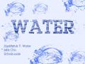 Fase stof Water is bij kamertemperatuur een vloeistof H2O(l).
