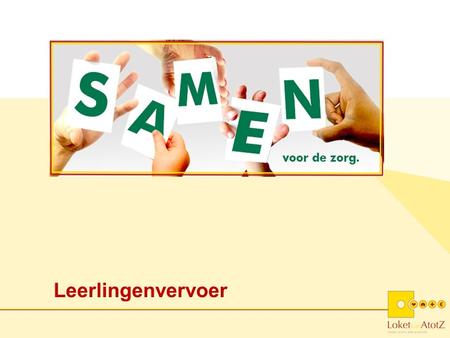 Leerlingenvervoer. Voorwoord door de wethouder Terugblik bijeenkomst 17 november 1. Uitleg over de nieuwe verordening en het doel om kinderen te stimuleren.