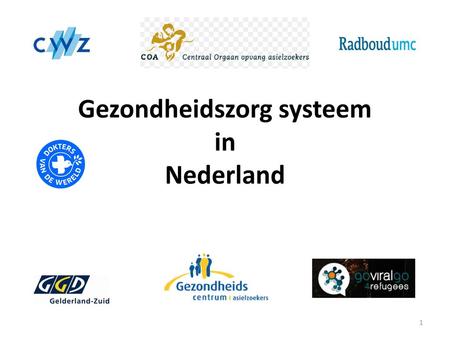 Gezondheidszorg systeem in Nederland