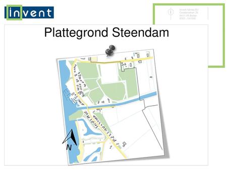 Plattegrond Steendam.