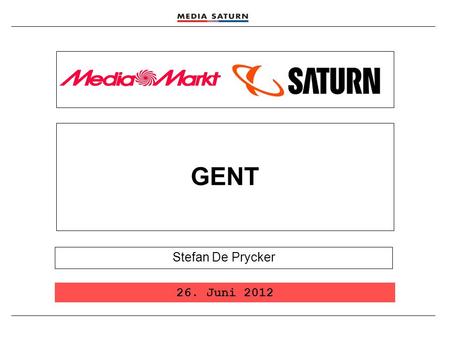 GENT Stefan De Prycker 26. Juni 2012.