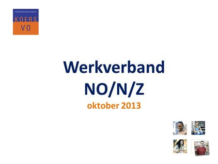 Werkverband NO/N/Z oktober 2013.