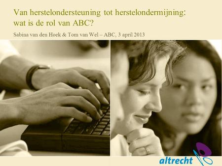Sabina van den Hoek & Tom van Wel – ABC, 3 april 2013