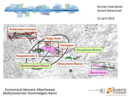 Economisch Netwerk Albertkanaal Bedrijventerrein Wommelgem-Ranst