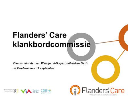 Flanders’ Care klankbordcommissie